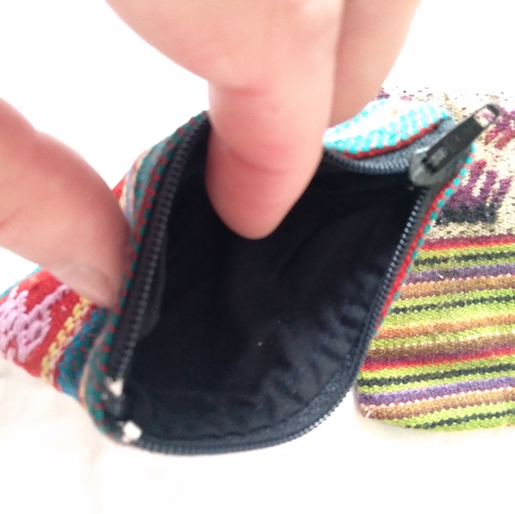 (2) Pouches - Native American Tribal Bags with Zippers - Picture 8 of 11